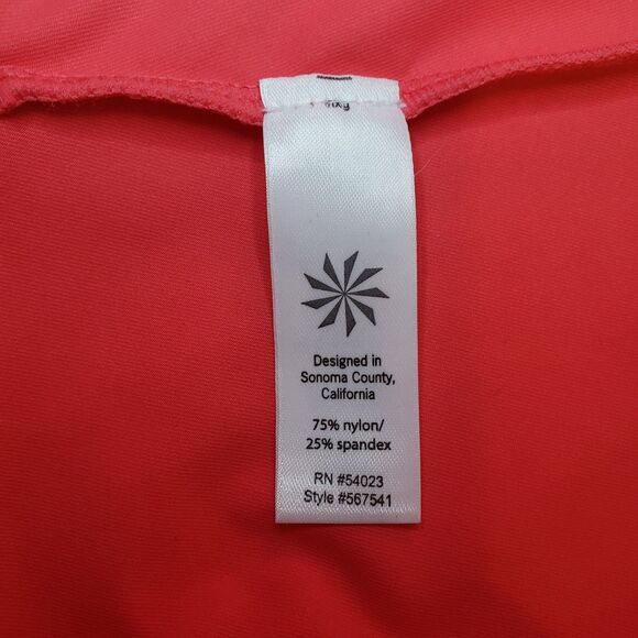 ATHLETA Fun In The Sun Red Swim Ultra Mini Skirt Womens Size XS - Picture 4 of 7